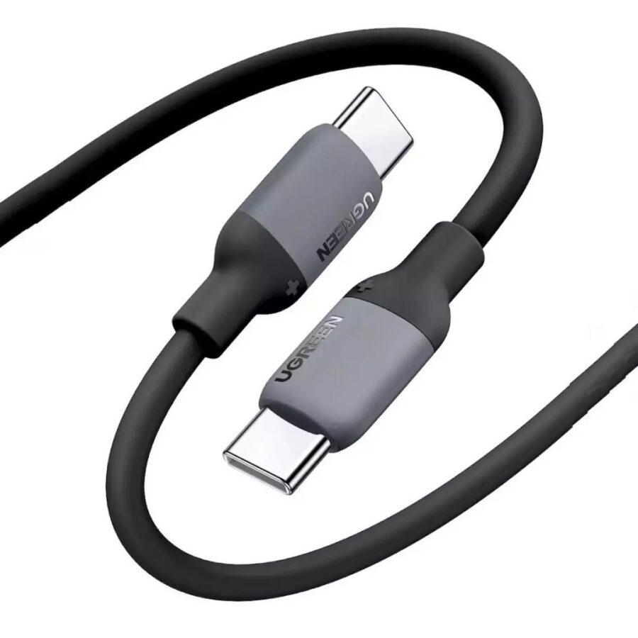 Καλωδιο φορτισης ugreen_usb_2_0_cable_usb_c_male_usb_c_60w_mayro_1m_us563