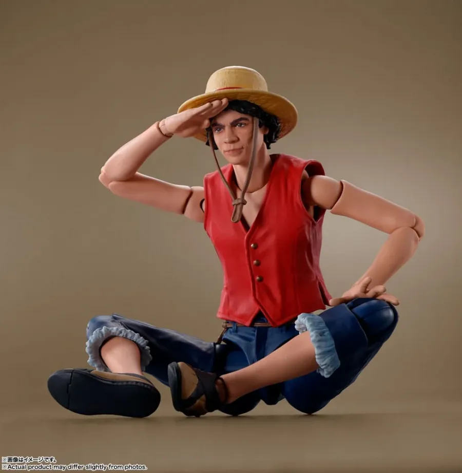 Bandai ONE PIECE NETFLIX - Monkey D.Luffy - Figure S.H. Figuarts 14cm Φιγούρα