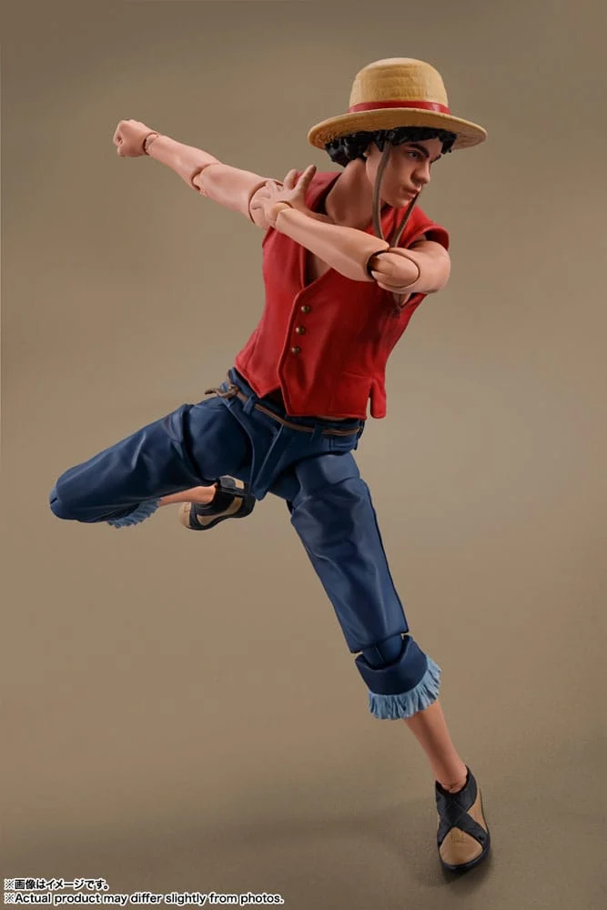 Bandai ONE PIECE NETFLIX - Monkey D.Luffy - Figure S.H. Figuarts 14cm Φιγούρα