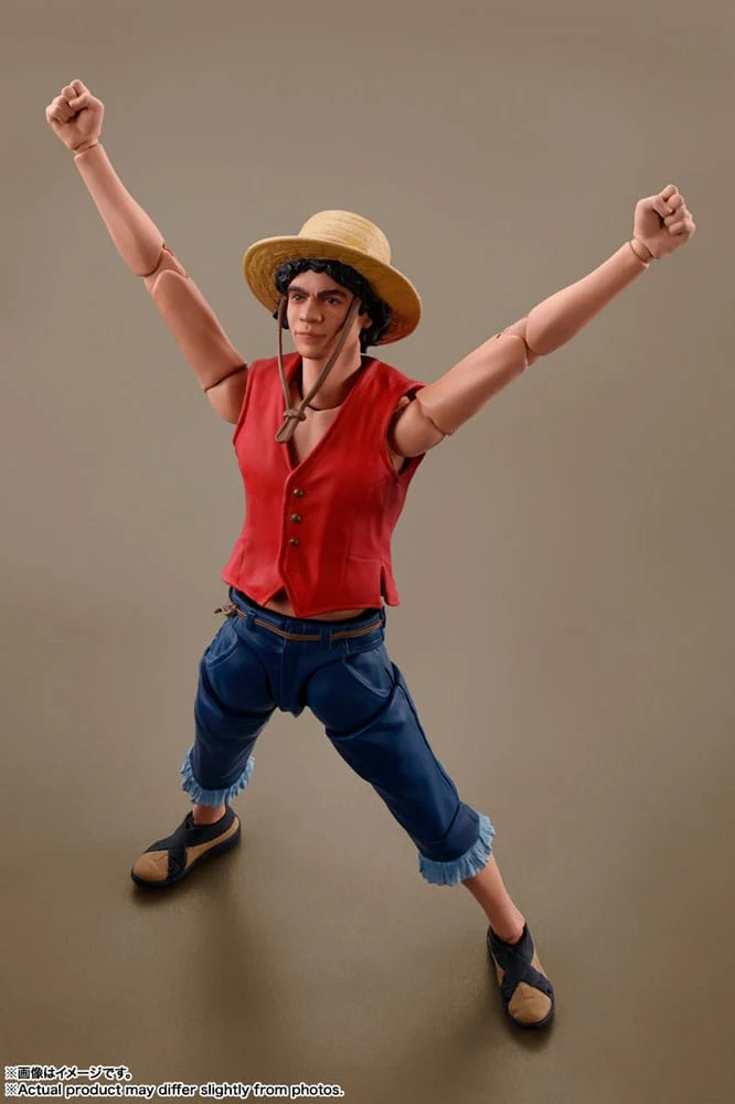 Bandai ONE PIECE NETFLIX - Monkey D.Luffy - Figure S.H. Figuarts 14cm Φιγούρα