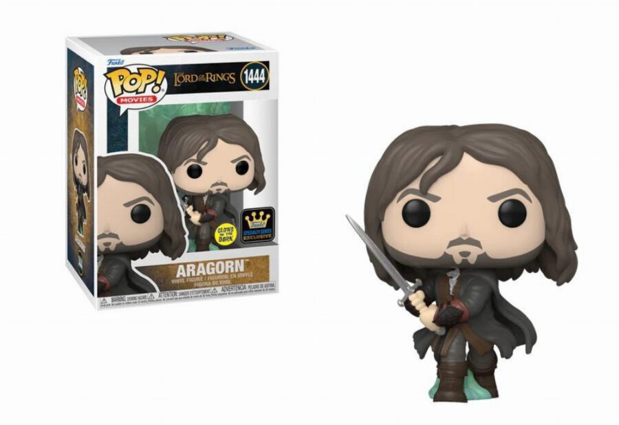 Funko POP Lord of the Rings Aragorn (GITD) #1444 Figure