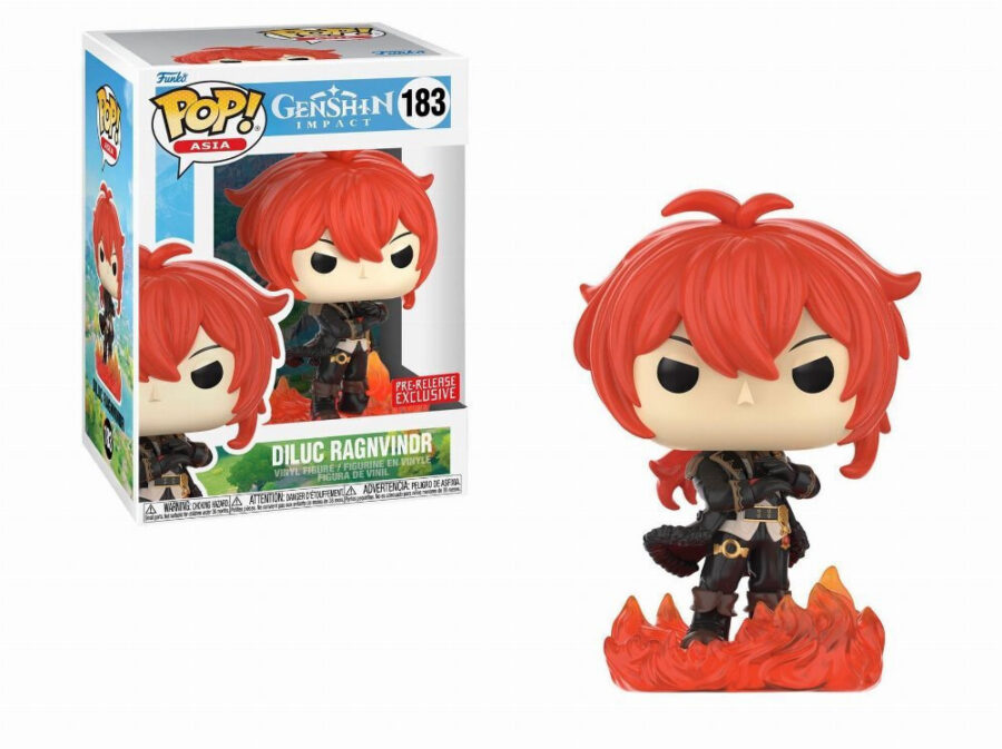 Funko Pop Asia Genshin Impact - Diluc Ragnvindr 183