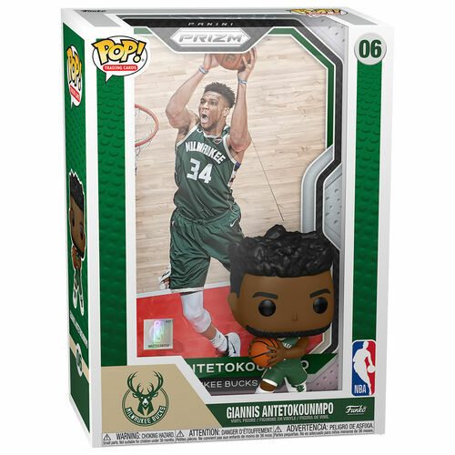 Funko Pop! Trading Cards: NBA - Giannis Antetokounmpo #06