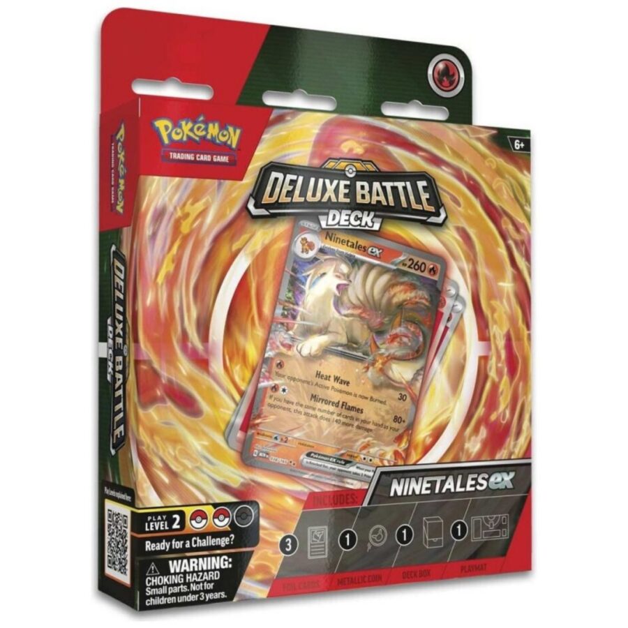Pokemon Company Pokemon TCG Ninetales Ex Deluxe Battle Deck (POK856006 Ninetales)