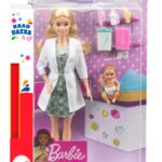 Λαμπάδα Mattel Barbie You Can Be Anything - Γιατρός με Μωράκι (GVK03)
