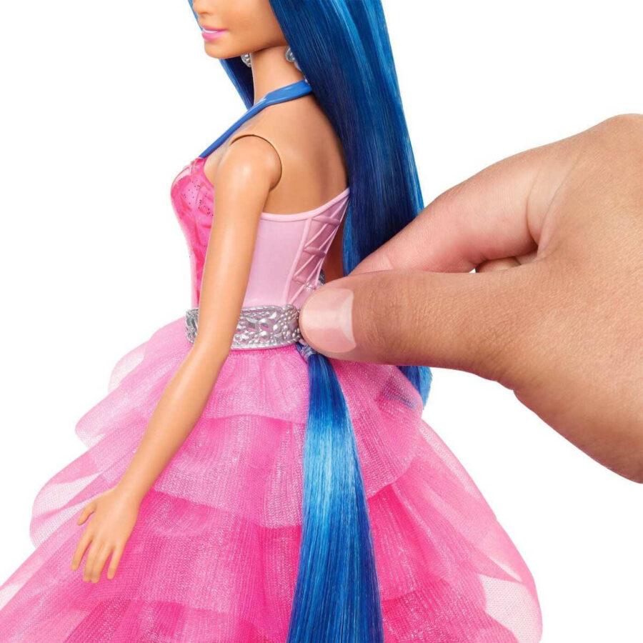 Λαμπάδα Mattel Barbie® 65 Inspiring Stories - A Touch of Magic Πριγκίπισσα Ζαφειριού & Μονόκερος (HRR16)