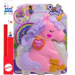 Λαμπάδα Mattel Polly Pocket Mini - Μονόκερος Ουράνιο Τόξο Σετ (HKV51)