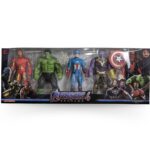 Avengers 4 Endgame Φιγούρες Δράσης (5 Σούπερ-Ήρωες) Spiderman Ironman Thanos Cpatain America Hulk