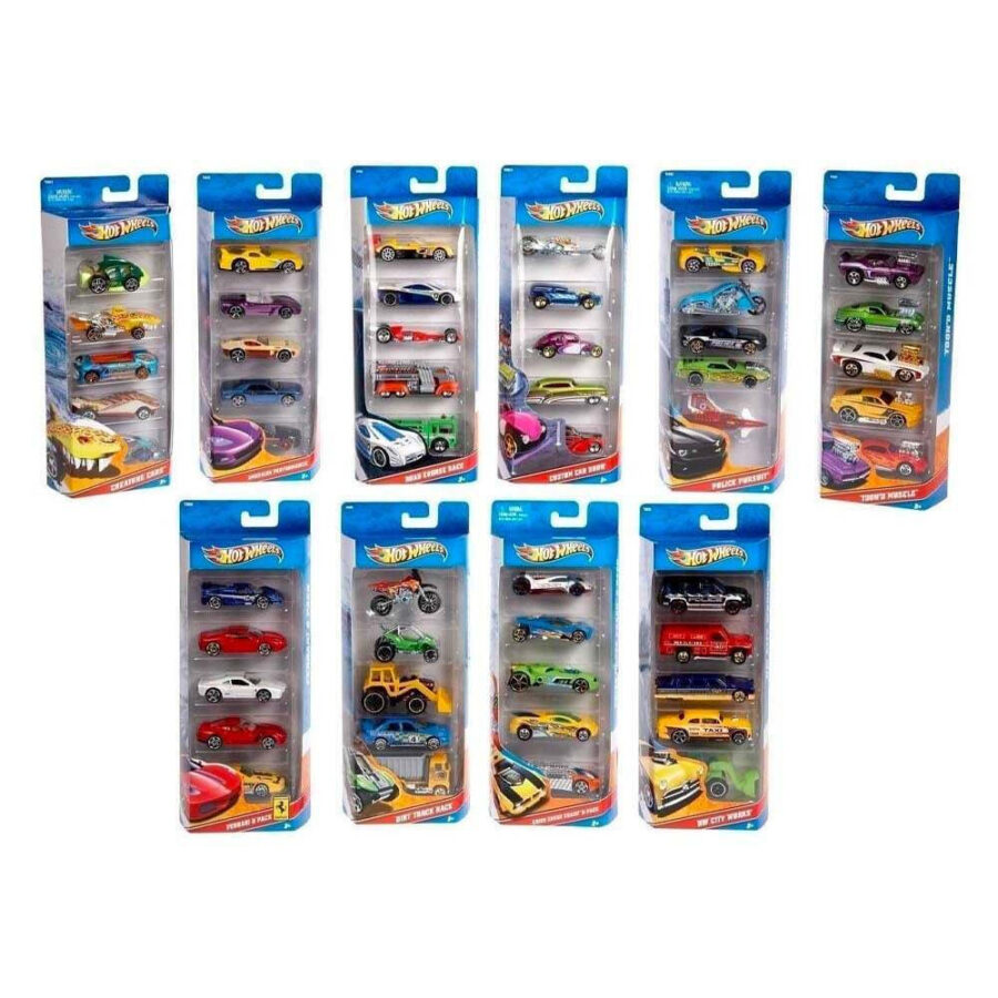 Mattel Hot Wheels - Street Beasts (Set Of 5) (HTV55) (Τυχαία επιλογή)