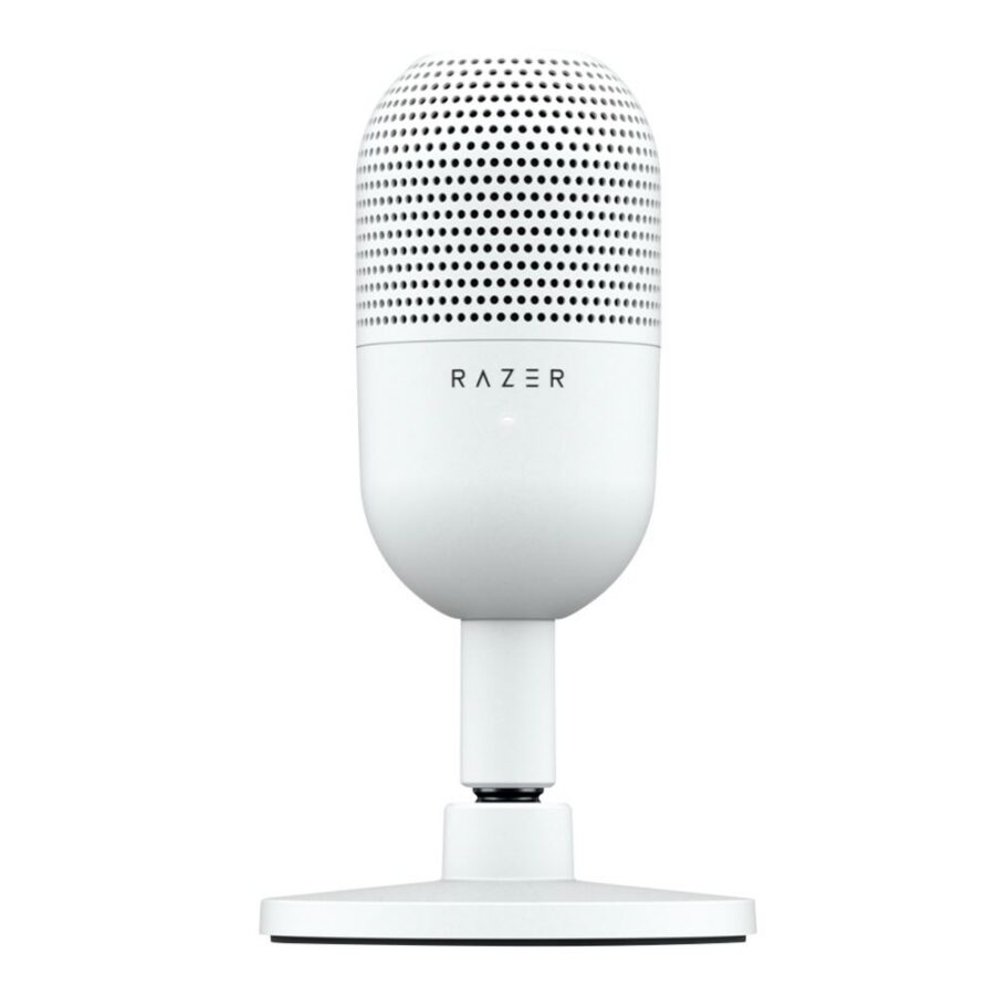 Razer SEIREN V3 MINI MERCURY - USB Condenser Microphone - Build-in Shock Absorb - Mute Button