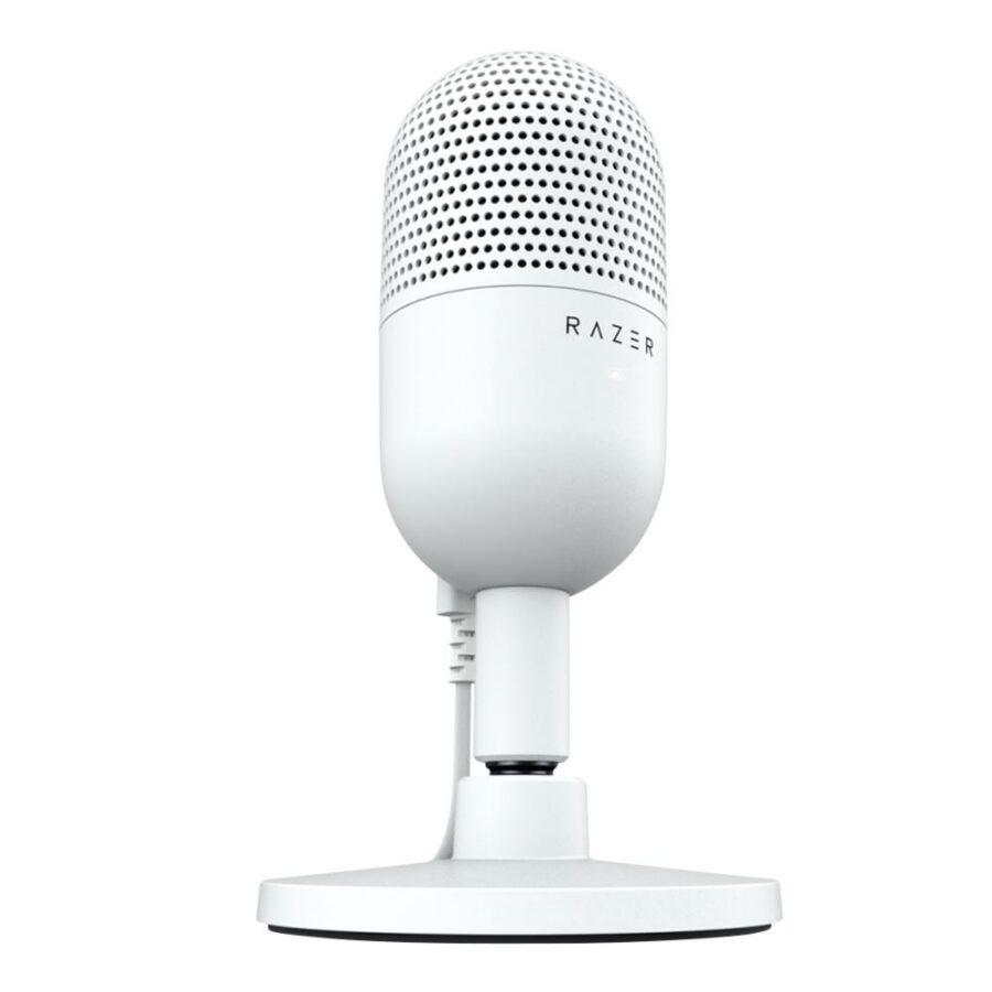 Razer SEIREN V3 MINI MERCURY - USB Condenser Microphone - Build-in Shock Absorb - Mute Button