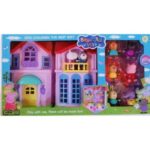 Σετ Κουκλοσπιτο με 8 Φιγουρες 5cm Peppa Beautiful Villa (3 Ετων+)