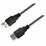 Καλώδιο USB 2.0 M/F Aculine USB-003 5m Μαύρο